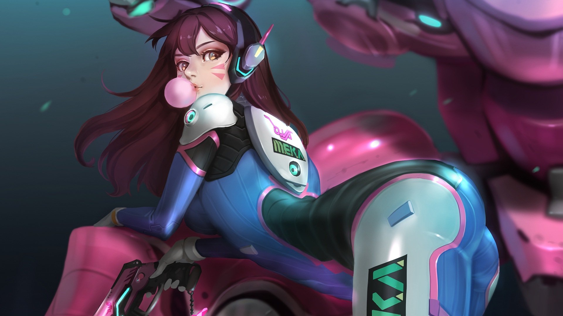 《守望先锋》游戏人物:d.va