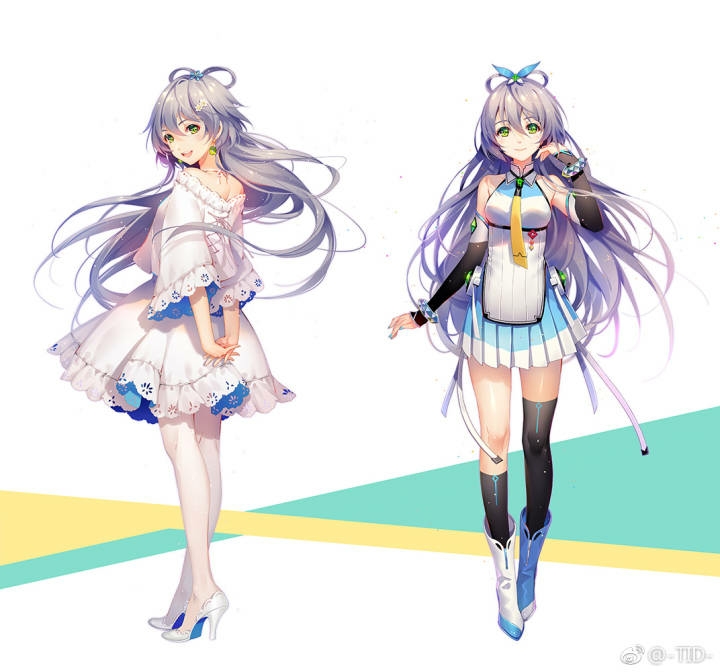 飘逸的长发
