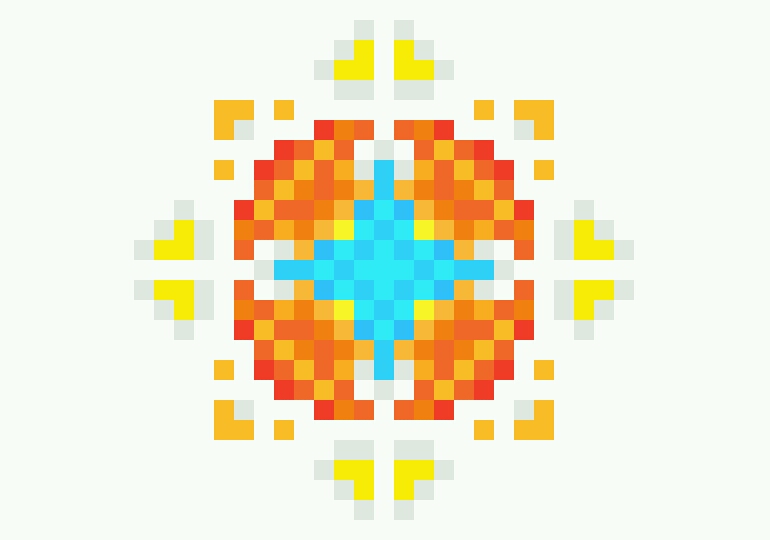 泰拉瑞亚 自制像素画(三)