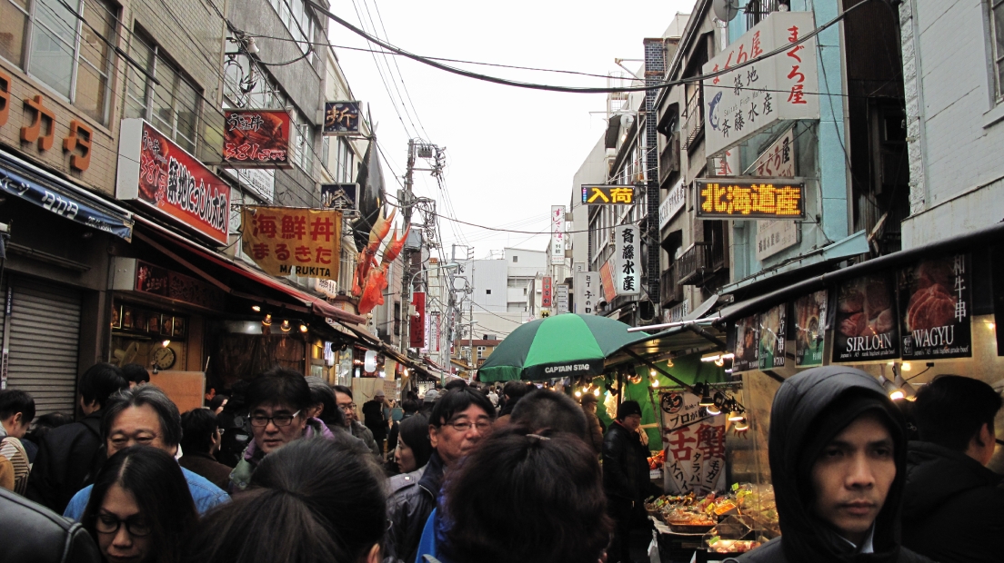 拥挤的街道