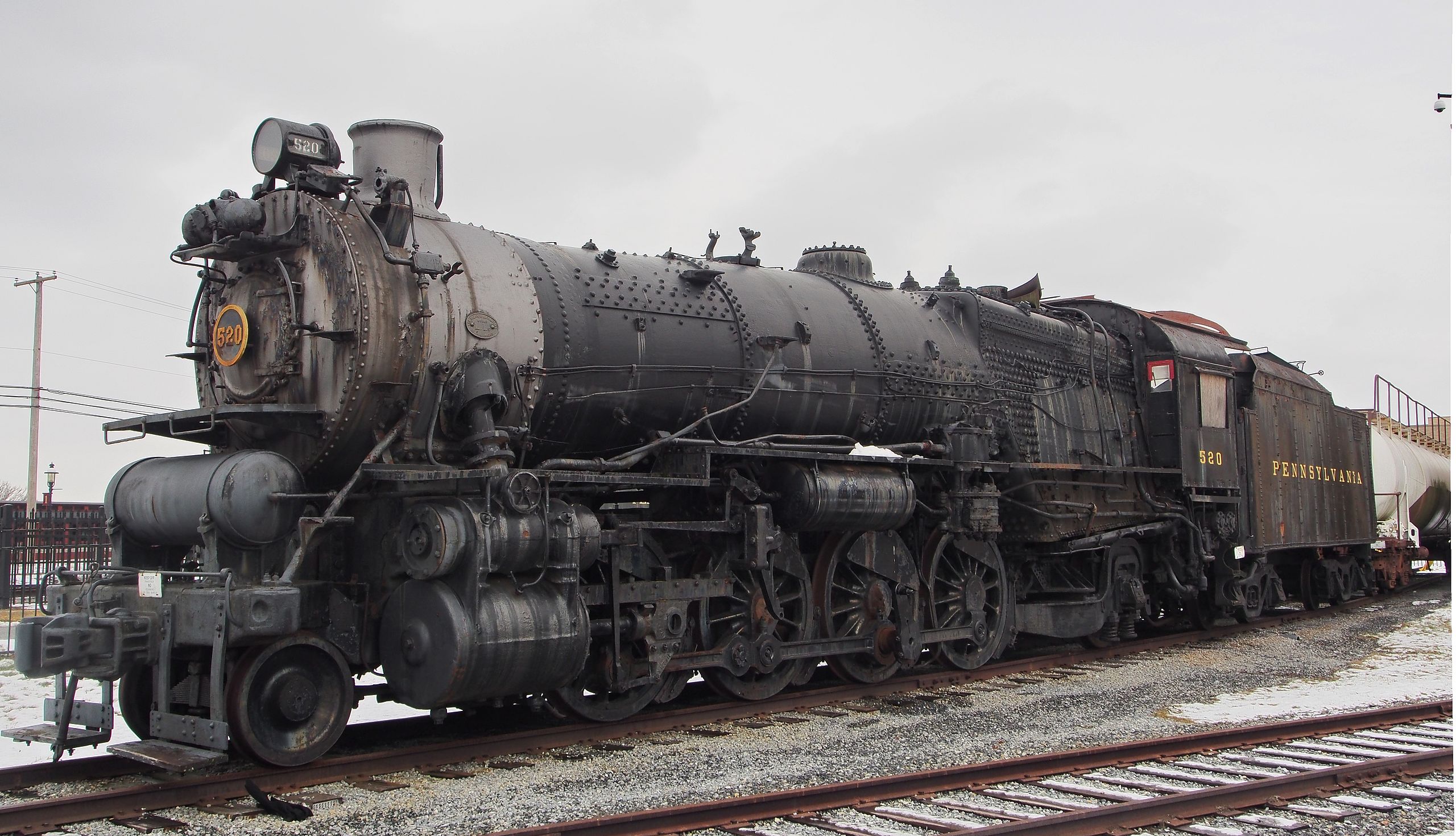 【科普】美国宾夕法尼亚铁路最大的"天皇"——l1s型蒸汽机车