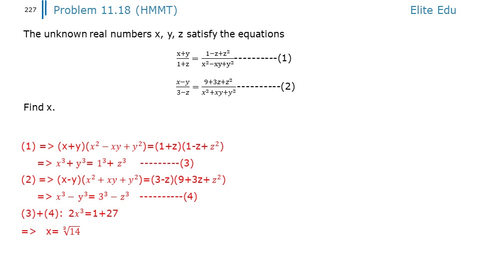 Introduction to Algebra AoPS Chapter 11 Special Factorizati 哔哩哔哩