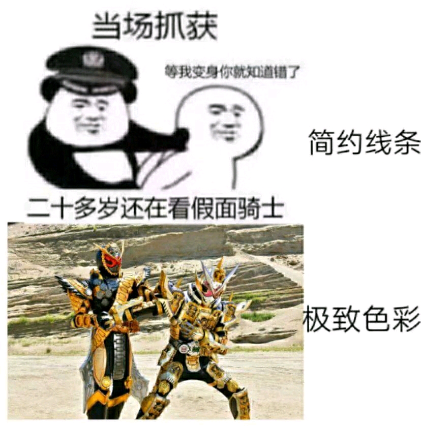 假面骑士沙雕表情包