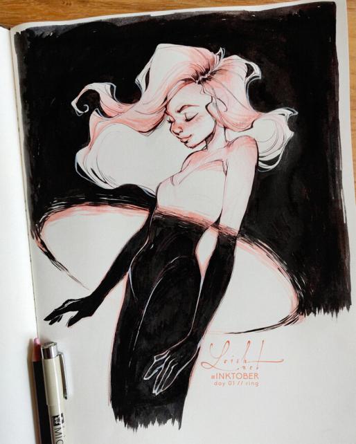 荷兰插画师loish,日本插画家keeggy 超人气网红插画师loish社交媒体的运用心得与商业项目的经验分享