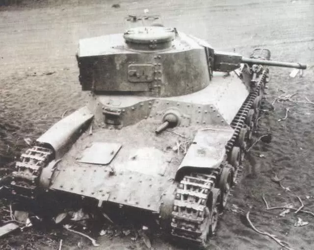 二战"豆战车"的代表——日本九七式中型坦克,如何成为