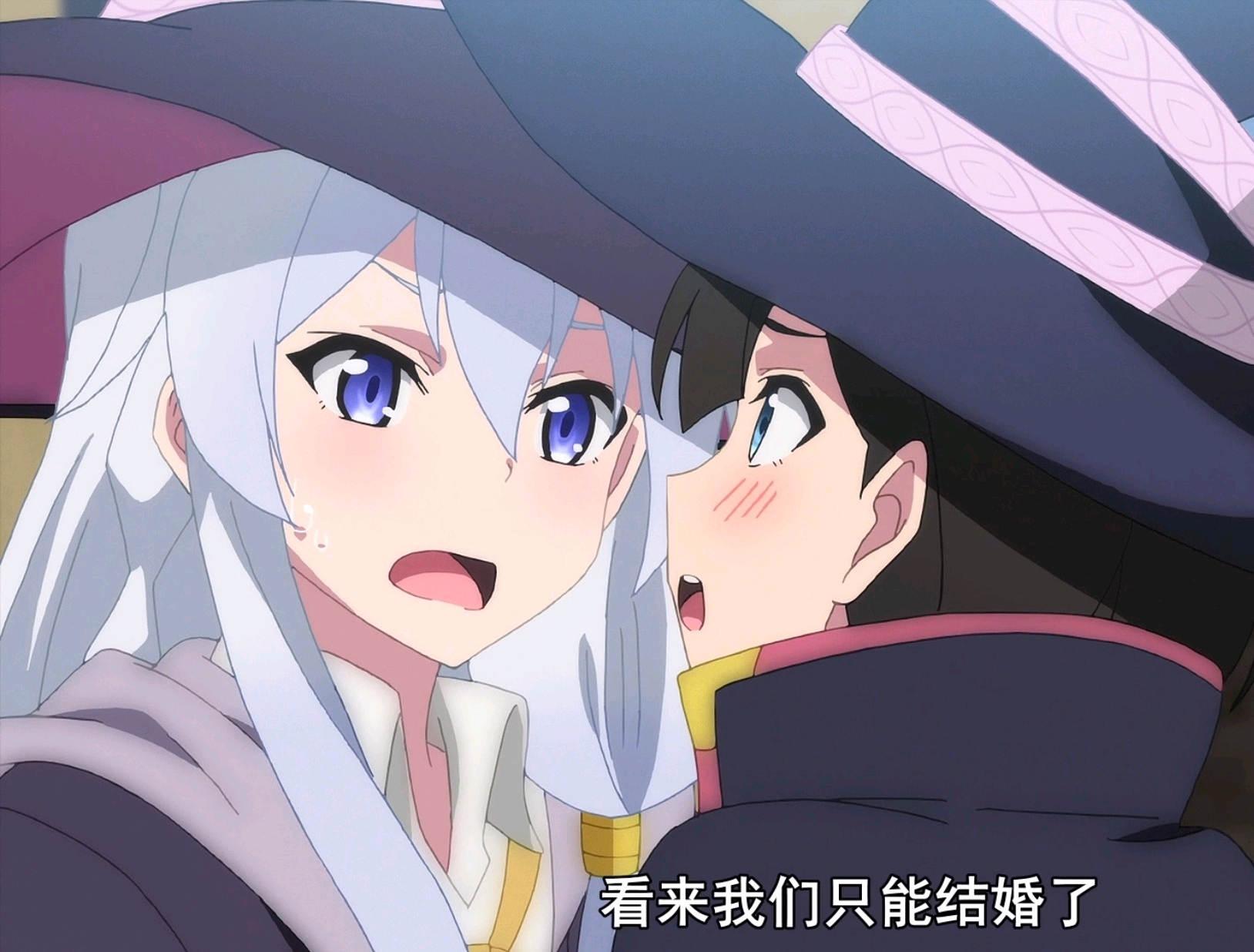 群友们看完番后发的各种魔女之旅屑魔女表情包4!(百合