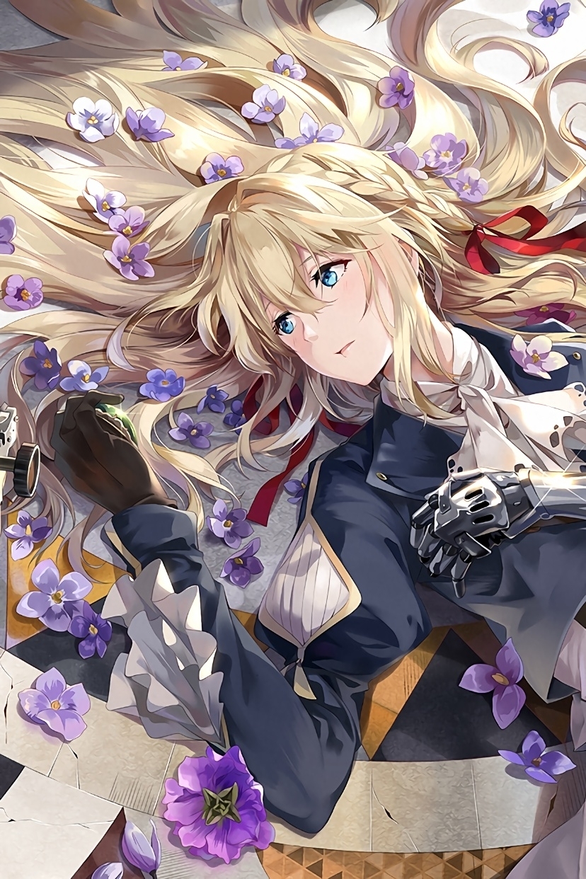 紫罗兰永恒花园 薇尔莉特 手机高清壁纸