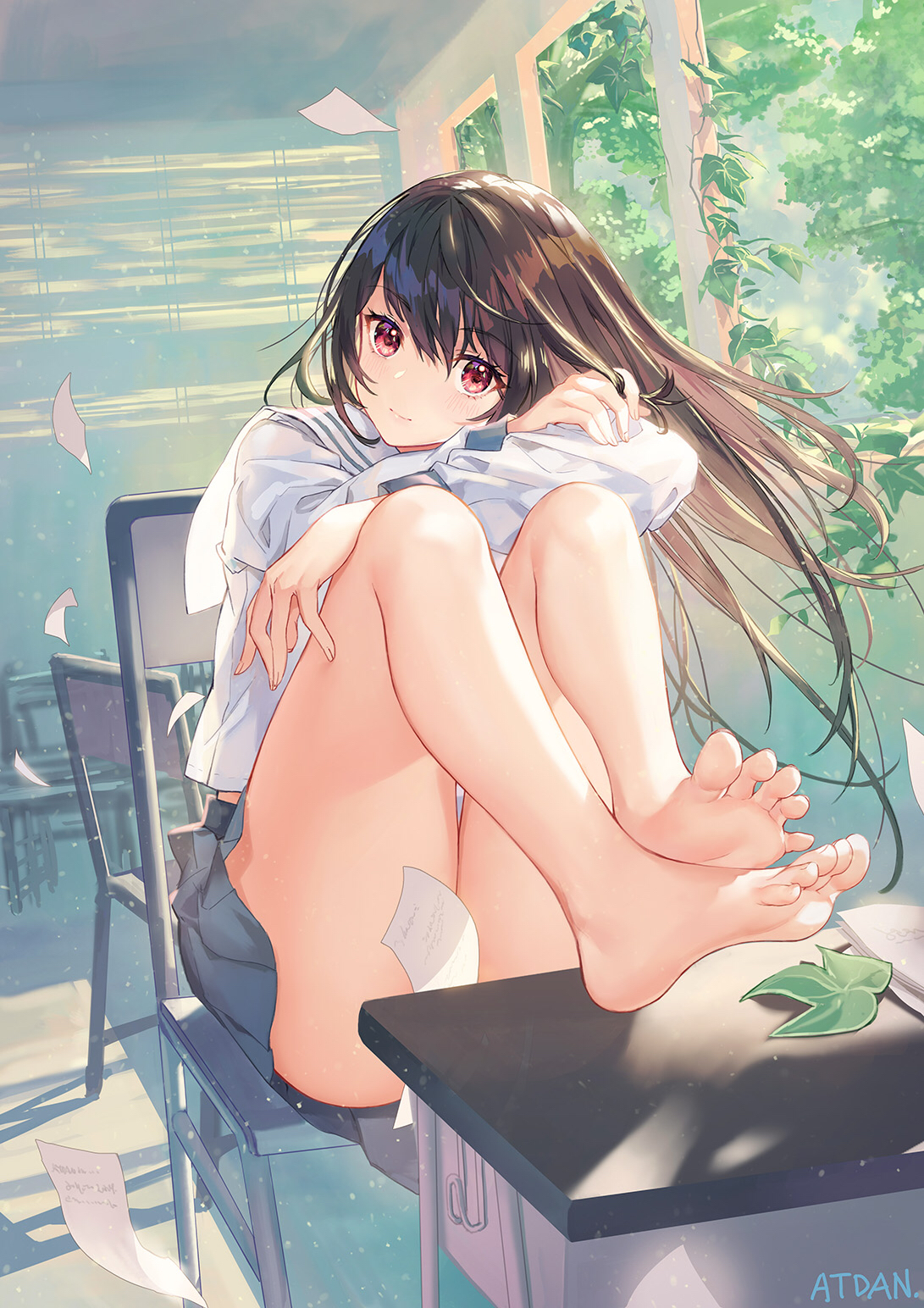 【咩咩の美图精选】少女的美足,啊我死了(二次元美图壁纸杂图)