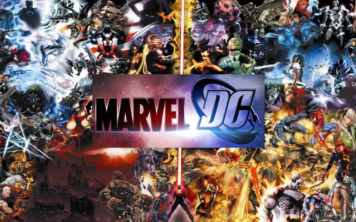 漫威vsDC BO5 英雄对比,鹿死谁手?