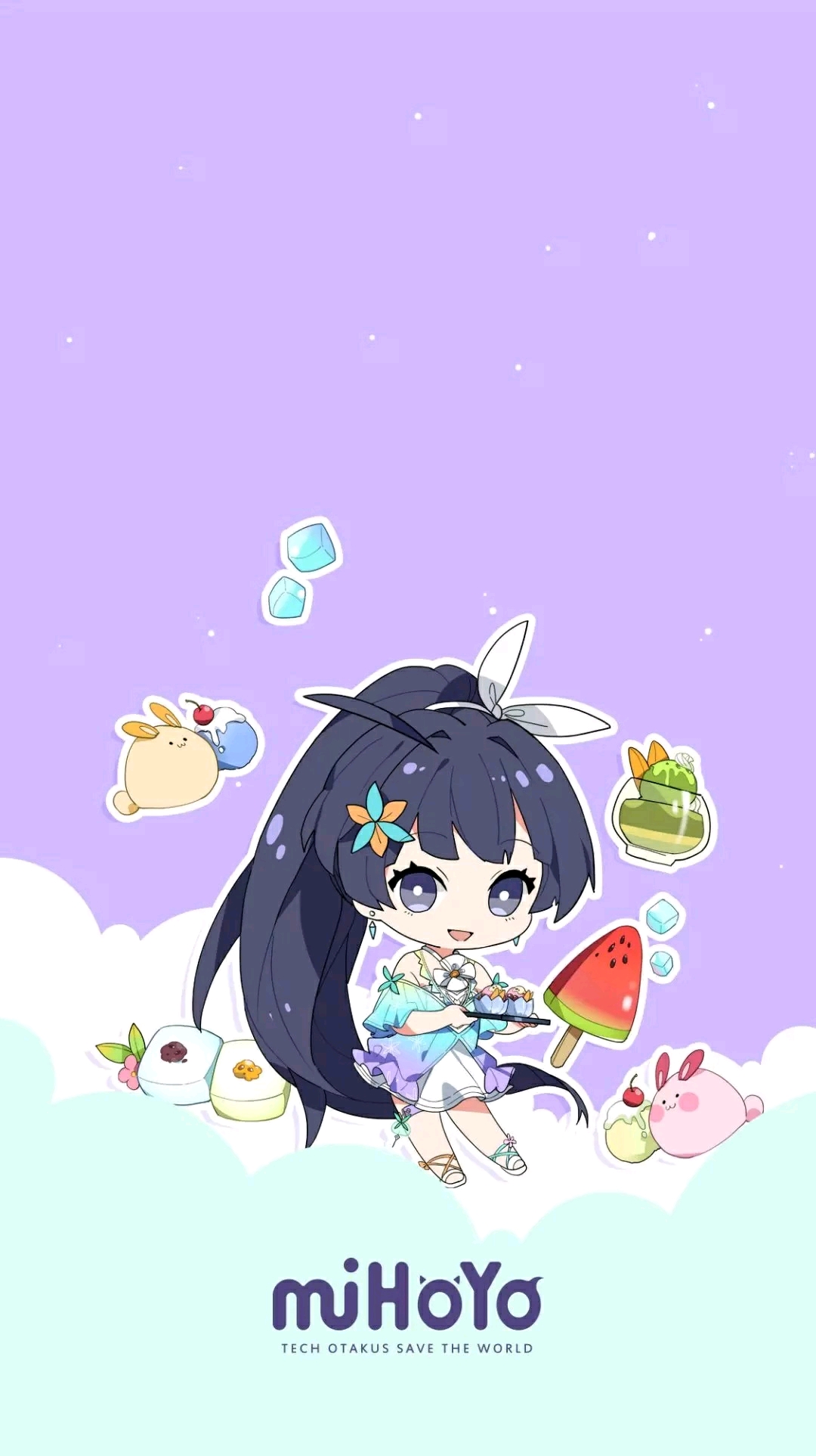 崩坏三美图 【q版萌图手机壁纸 夏日篇】 第七十二期