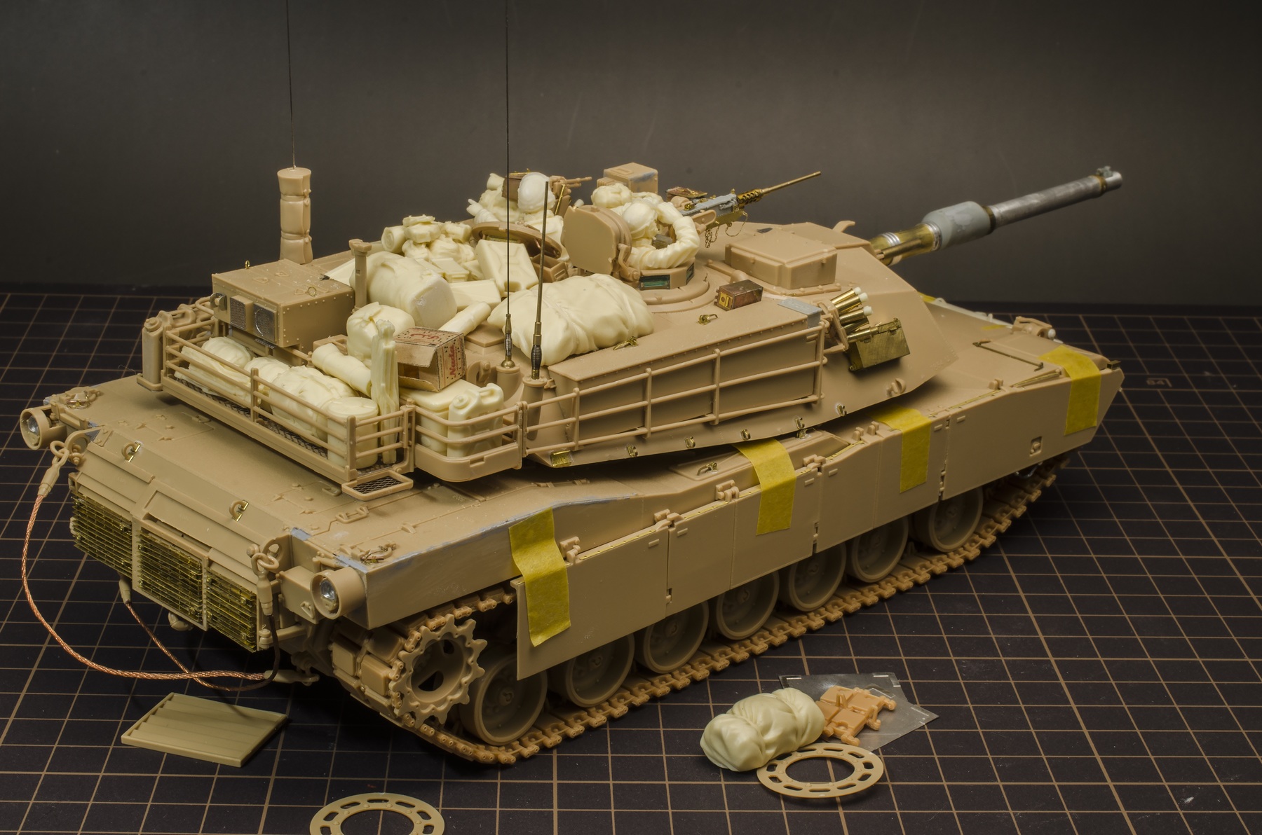来自地狱的牛仔m1a1ha主战坦克陆战队型