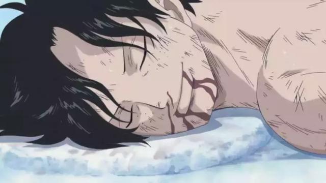 海贼王顶上战争艾斯倒下瞬间各人物表情