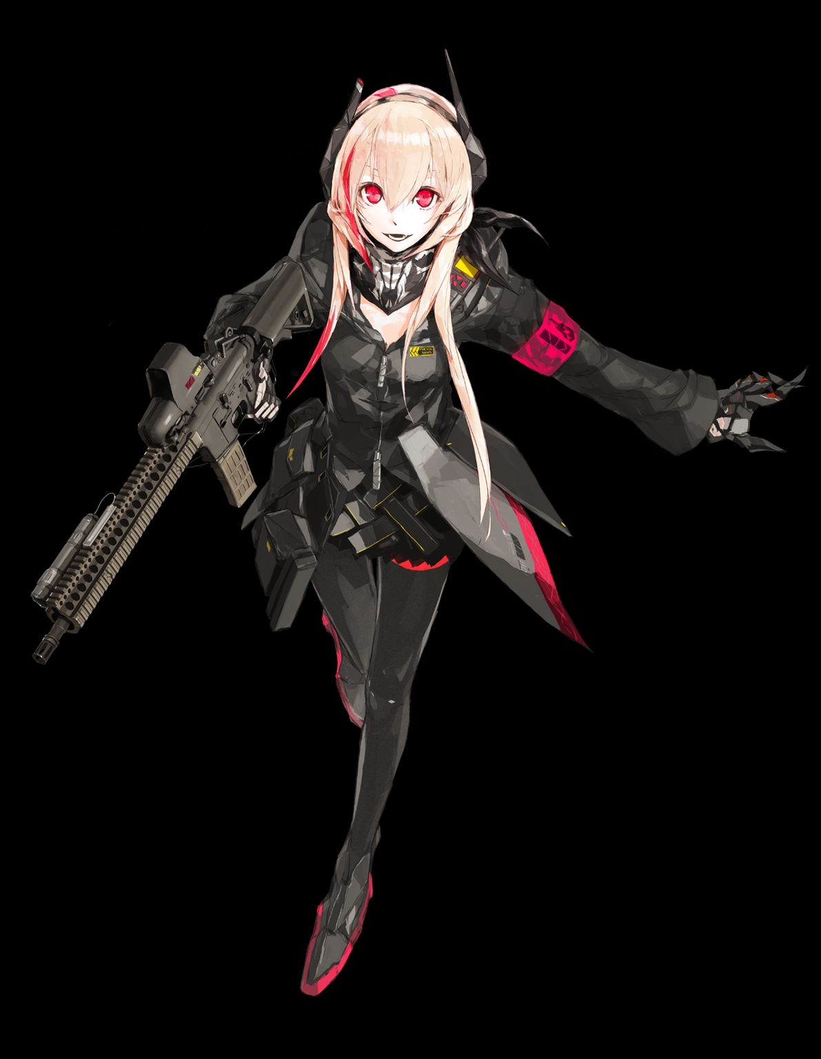 少女前线人形立绘解析-m4 sopmod2