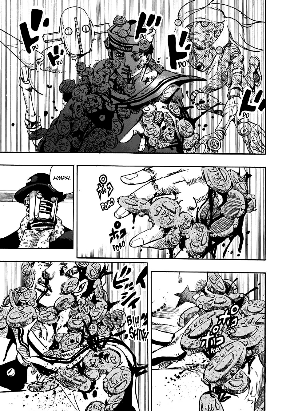 jojo第八部(jojolion)105话英文生肉