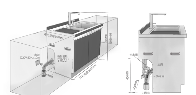 懒人必备关于火星人集成灶的洗碗机水槽那些你不知道的小知识