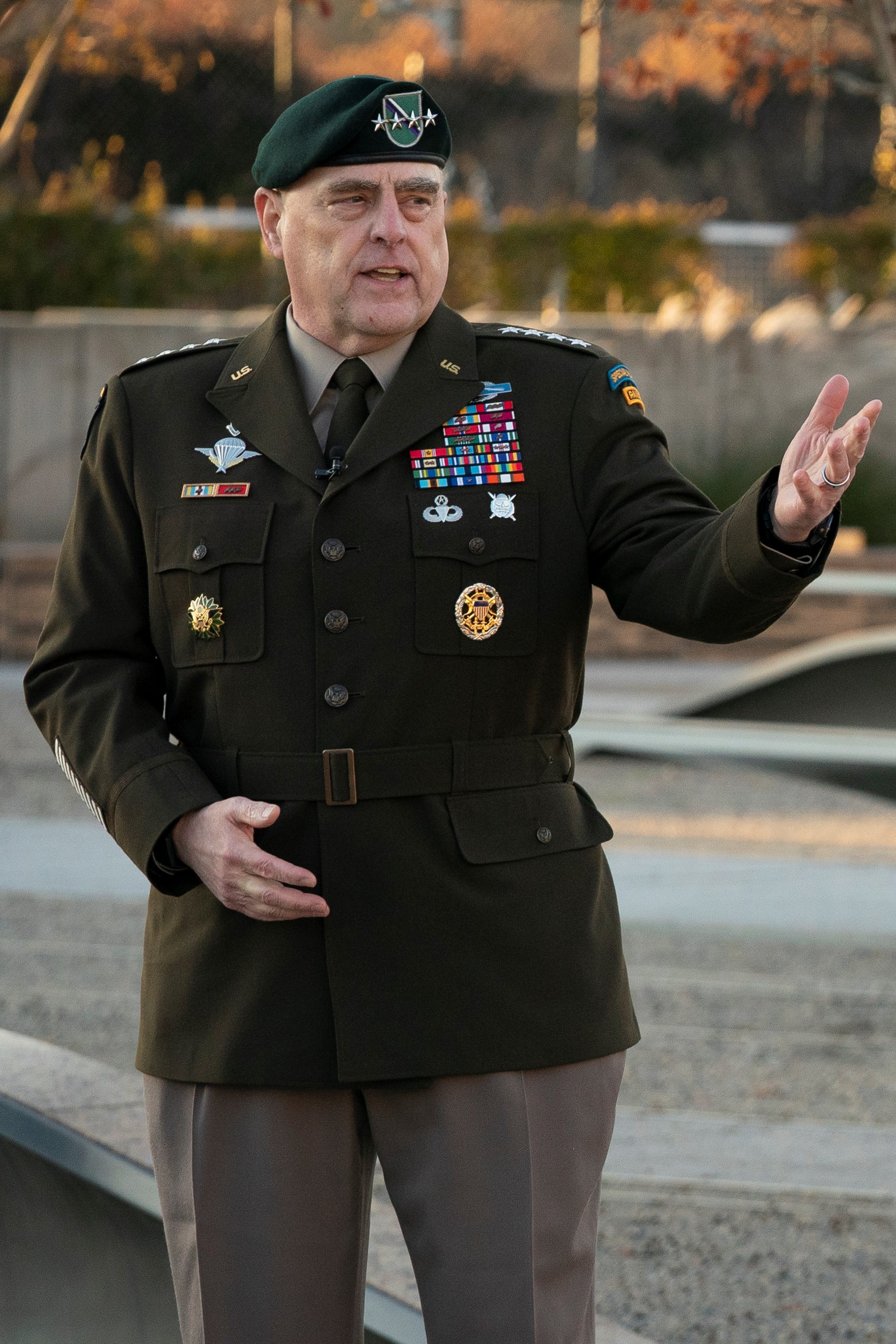 参谋长联席会议主席(cjcs),美国陆军mark a. milley上将