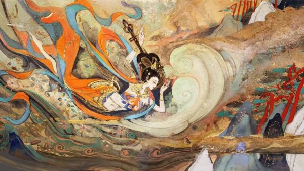 当专业舞者遇见游戏宅,才有了这支敦煌舞的故事…