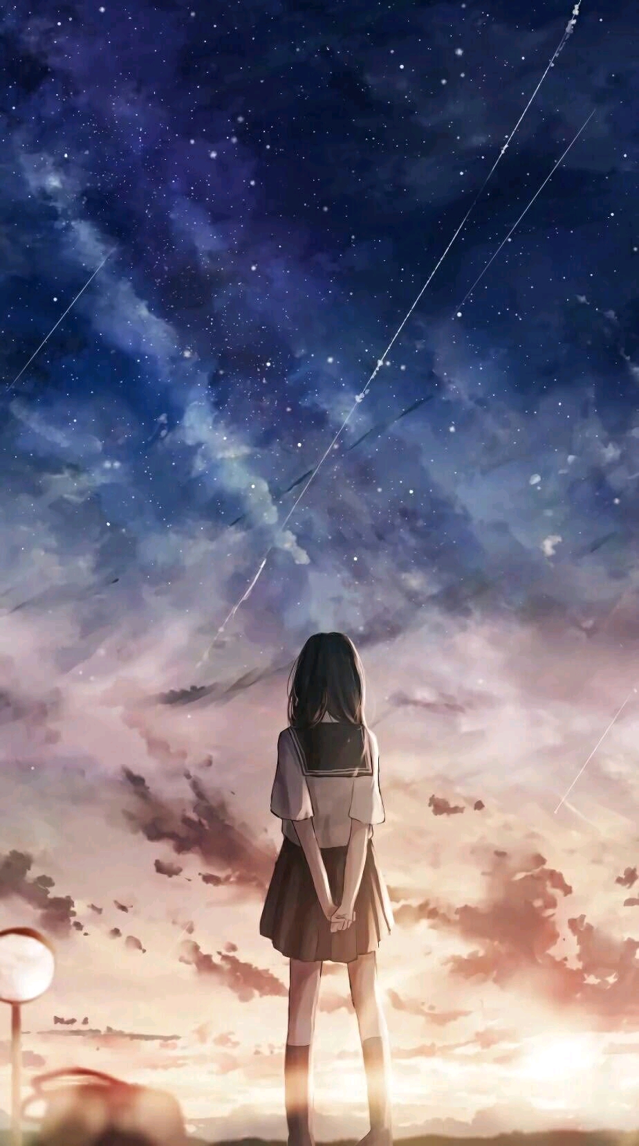 唯美二次元背景