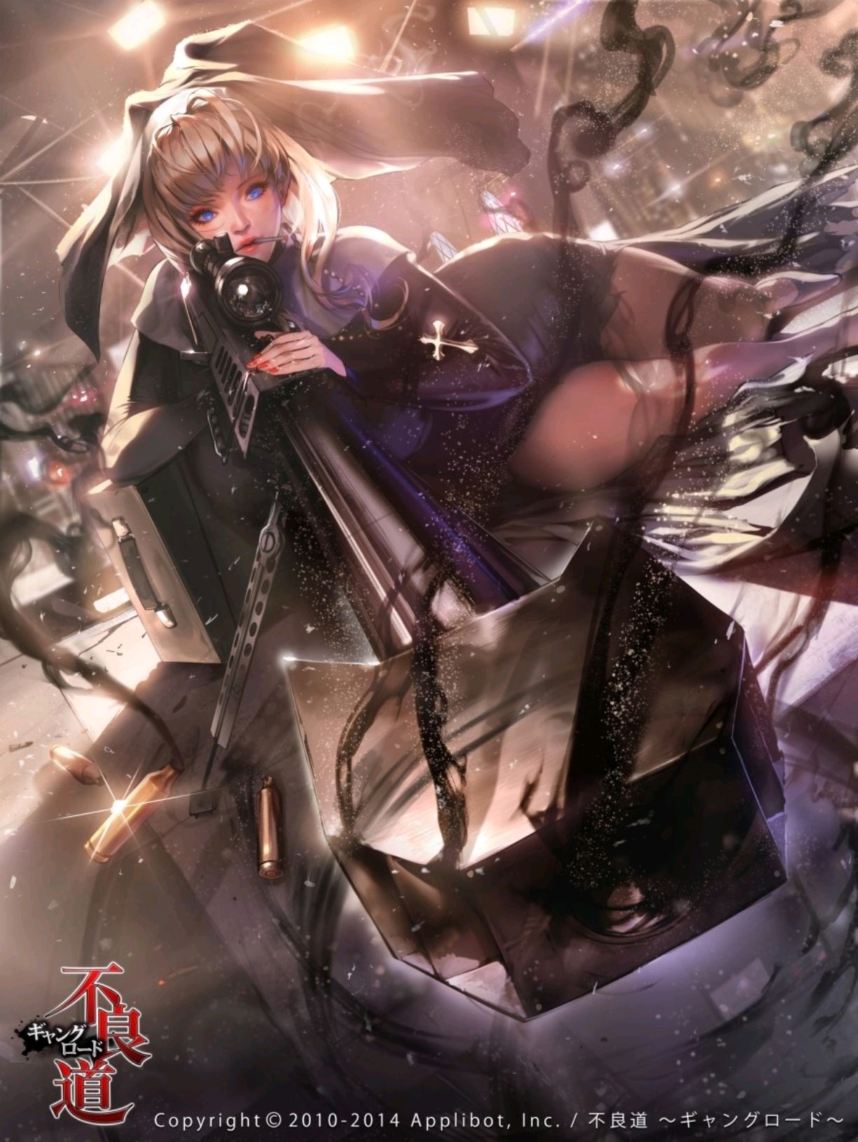 韩国画师hyulla血罗插画欣赏