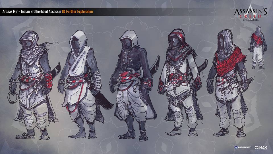 刺客信条编年史设定图集