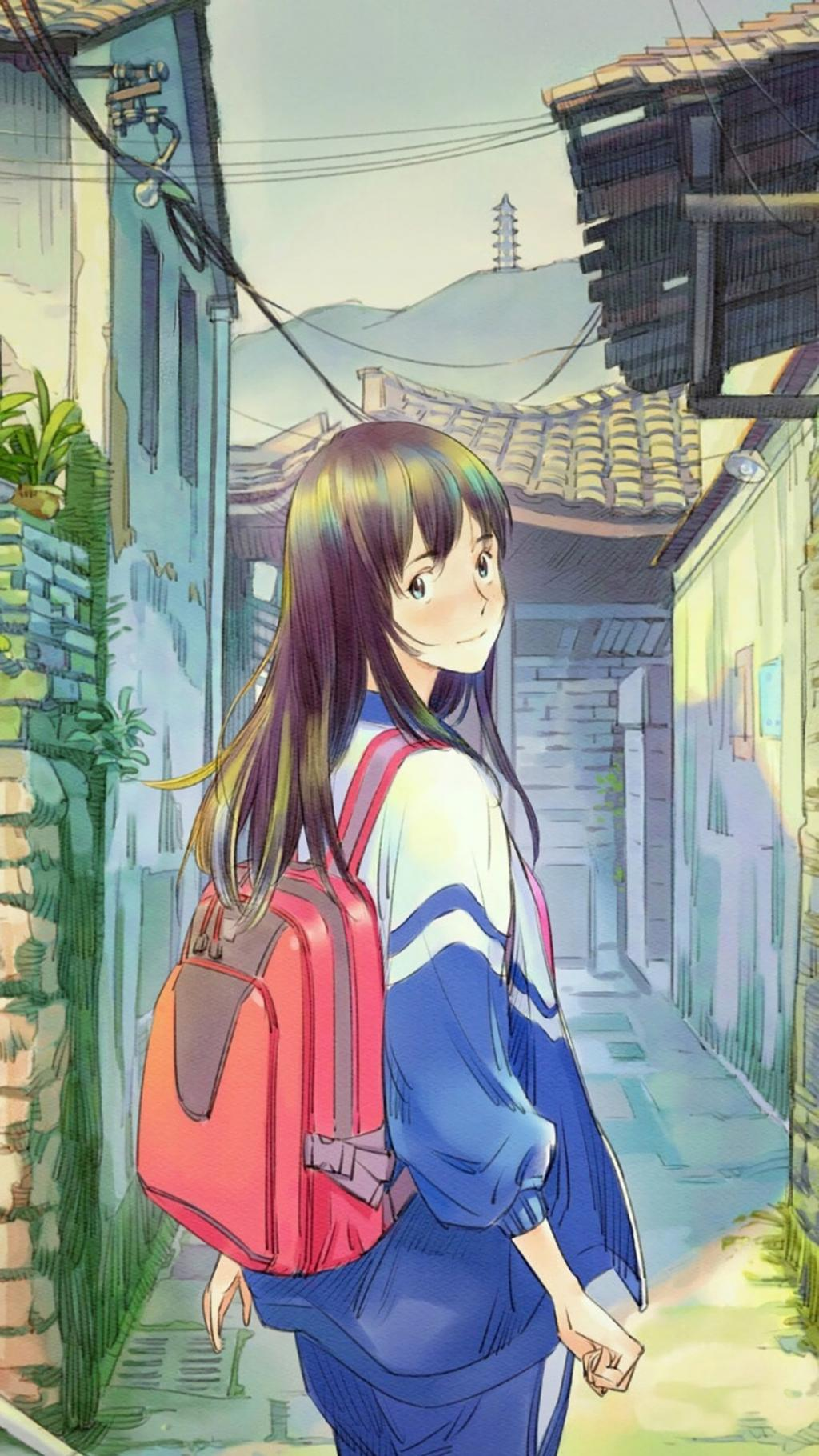 手机壁纸|二次元治愈系意境场景插画第二期 by:b站盐泽 2020年11月21