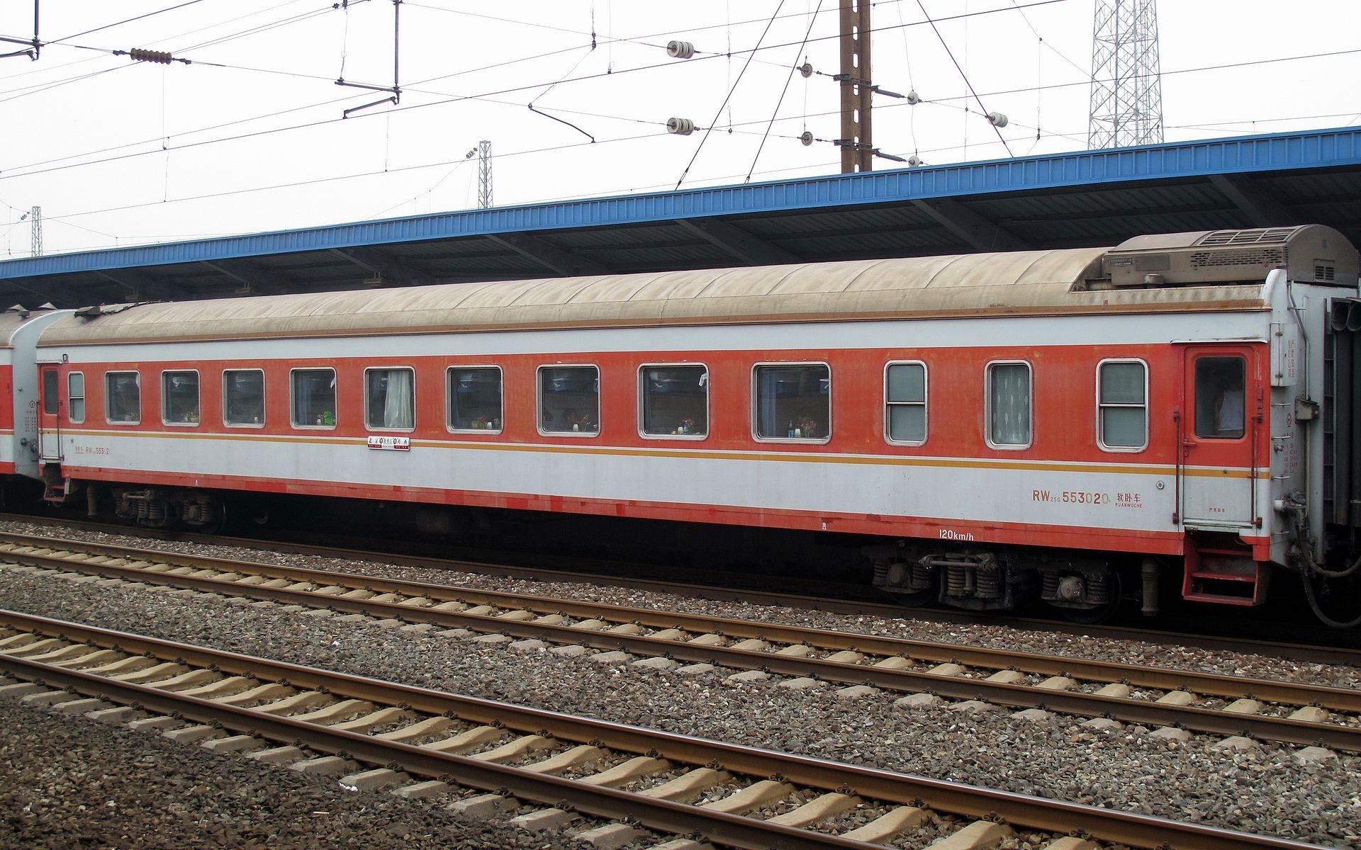 中国铁路25g型客车
