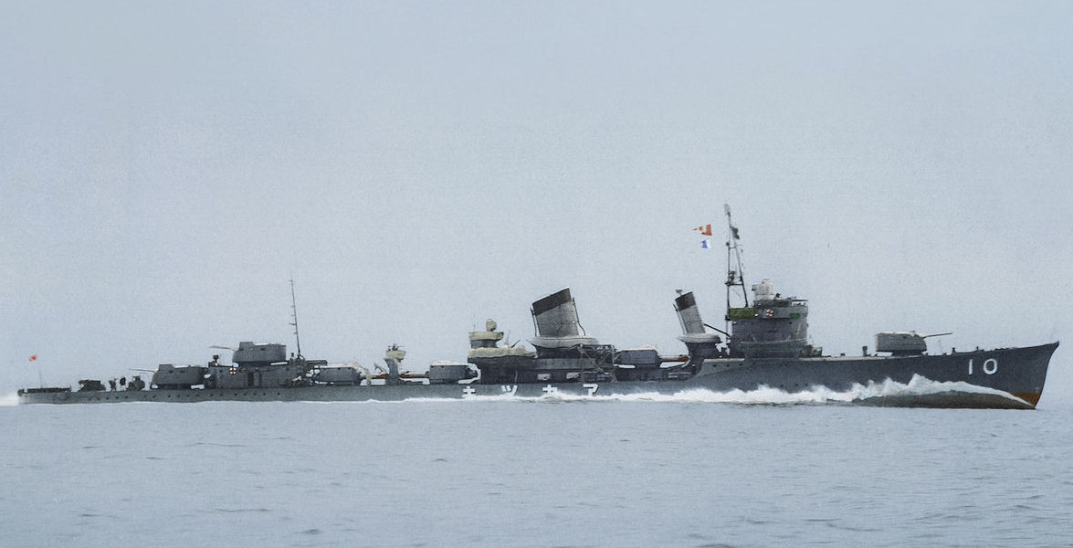 1937年时的"晓"号驱逐舰