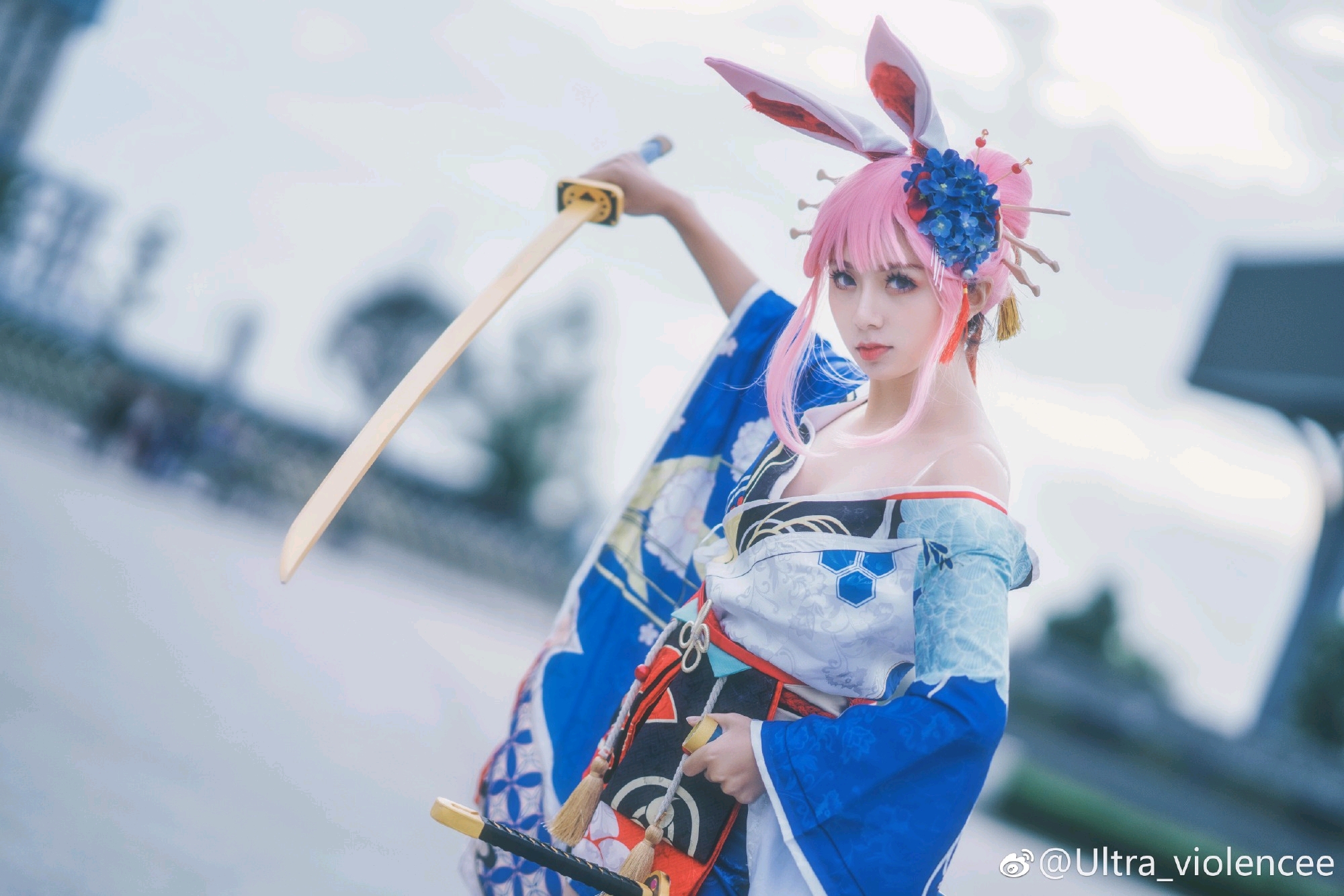 【cos】信花舞伎 八重樱