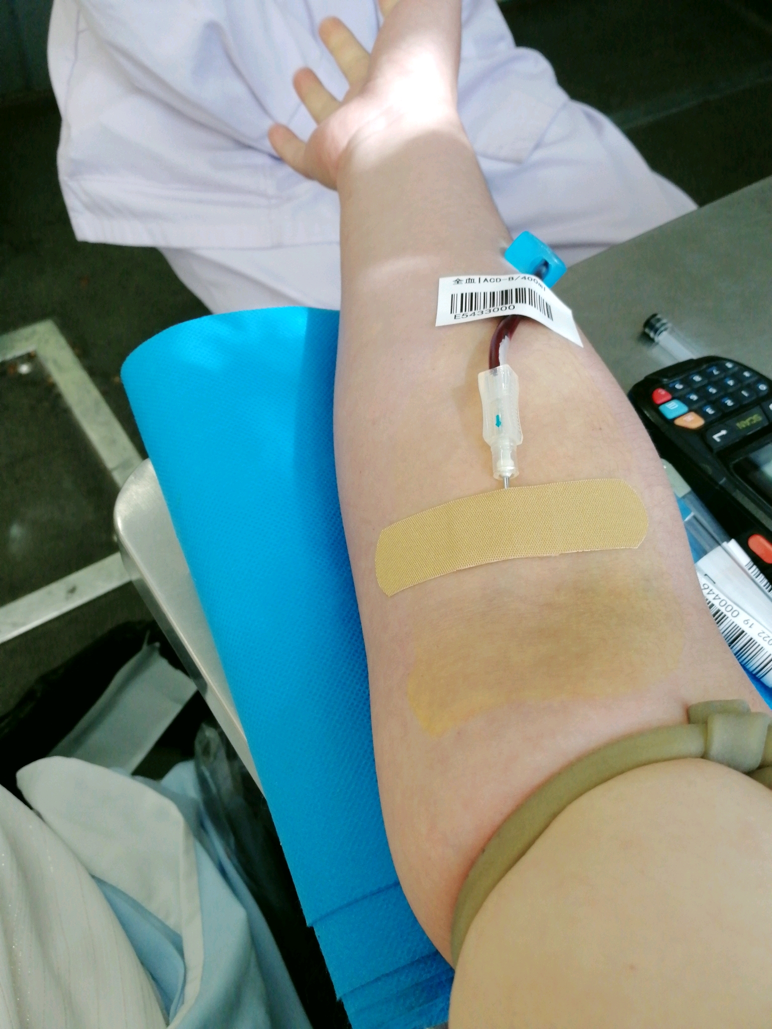 第一次献血的经历