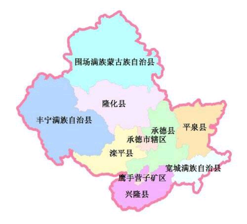 承德市地图