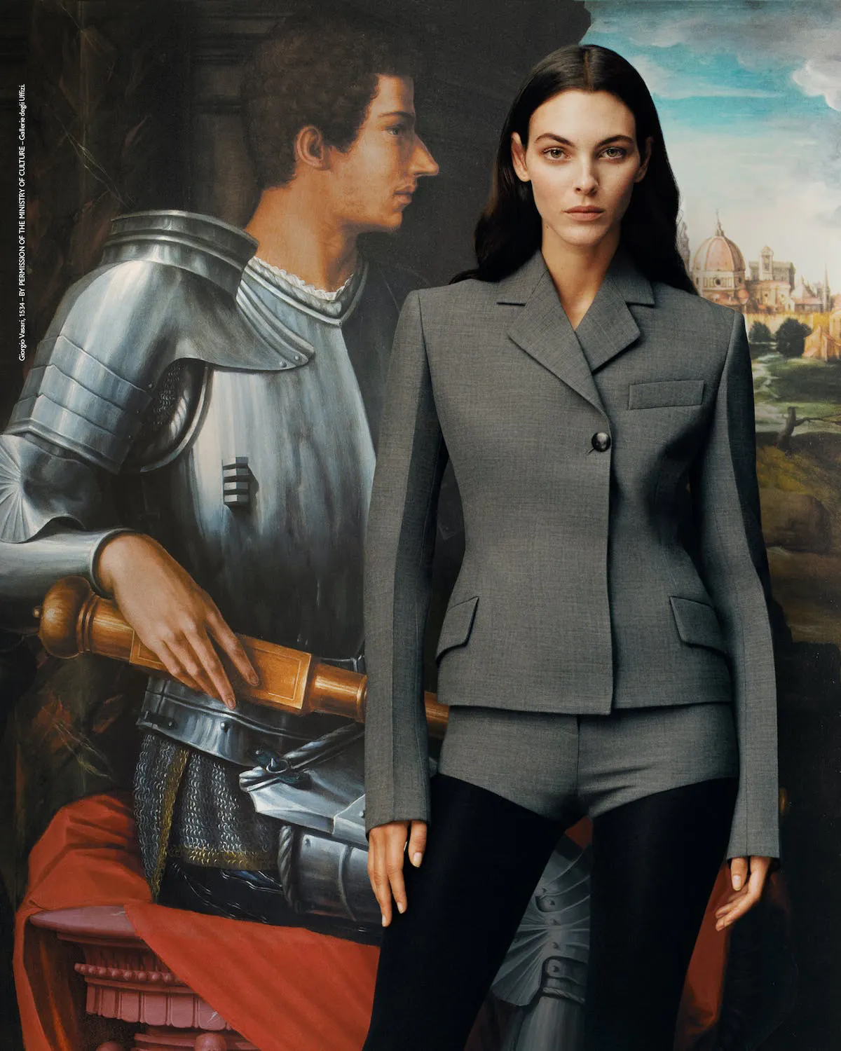 Vittoria Ceretti For Ferragamo Fall Winter Campaign