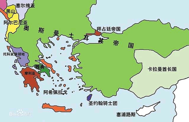 拜占庭帝国一千余年疆域变迁(附精美地图