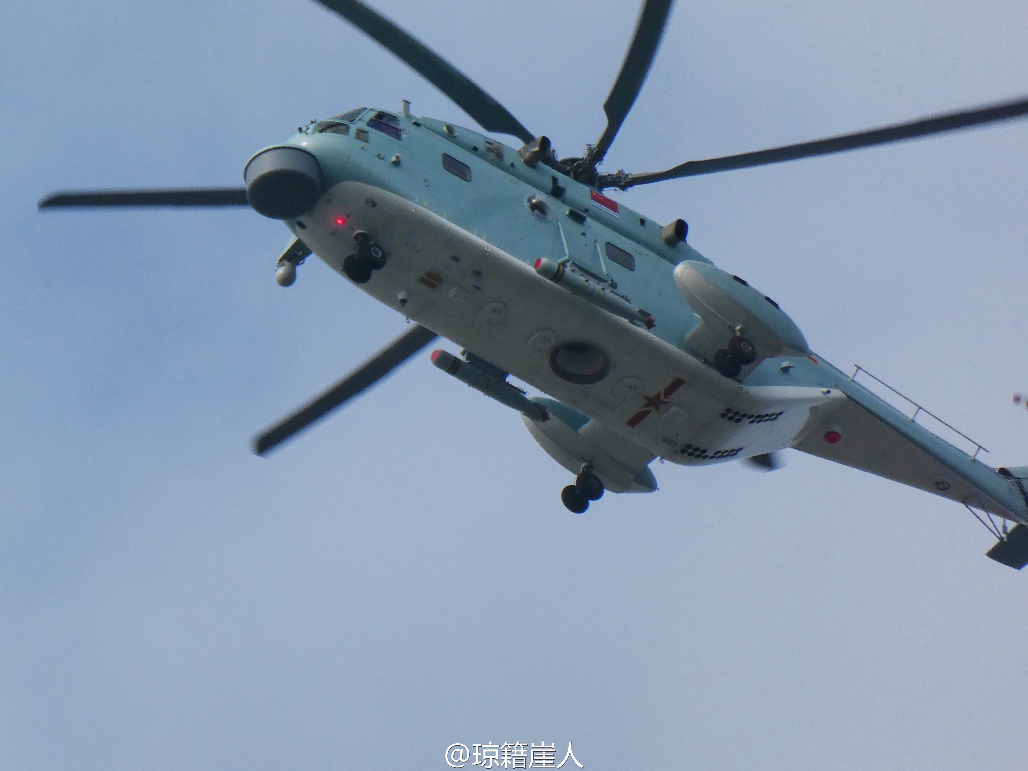 谈谈中国海军舰载反潜直升机与辅助着舰装置
