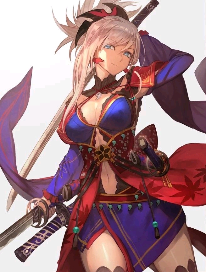 fgo 宫本武藏 壁纸美图(武藏亲ヽ(〃〃))