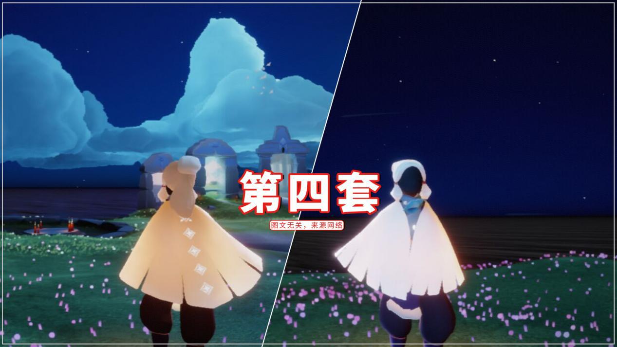 光遇:安利四种穿搭,棉裤 蝙蝠 耳机 正太,哪一个是你的yyds?
