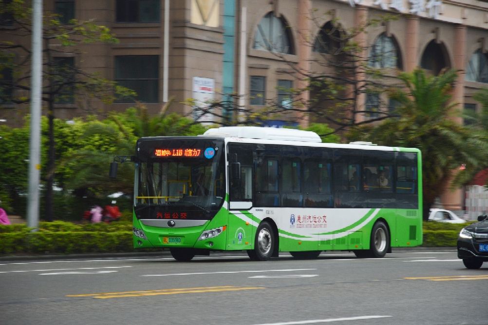 盘点惠州中心城区现有纯电动公交车型