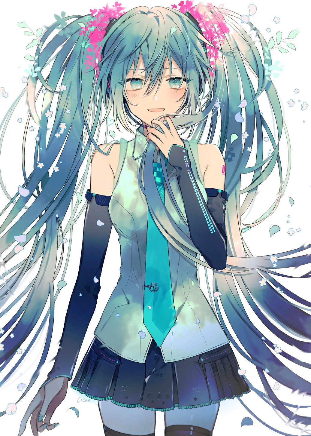 【初音未来/壁纸】初音miku超清美图分享 世界第一公主殿下骑士团前来