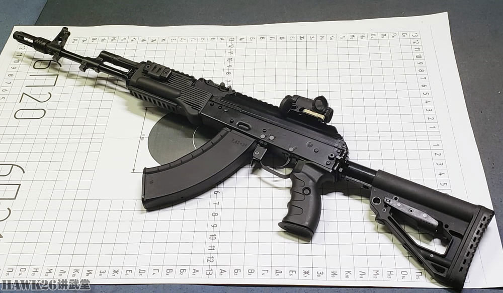 "印度版ak-203"与原版相比缩水?国际防务展样枪展示所有细节