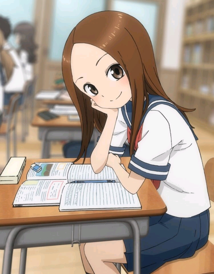 高木同学真人ai转化,高木同学原画