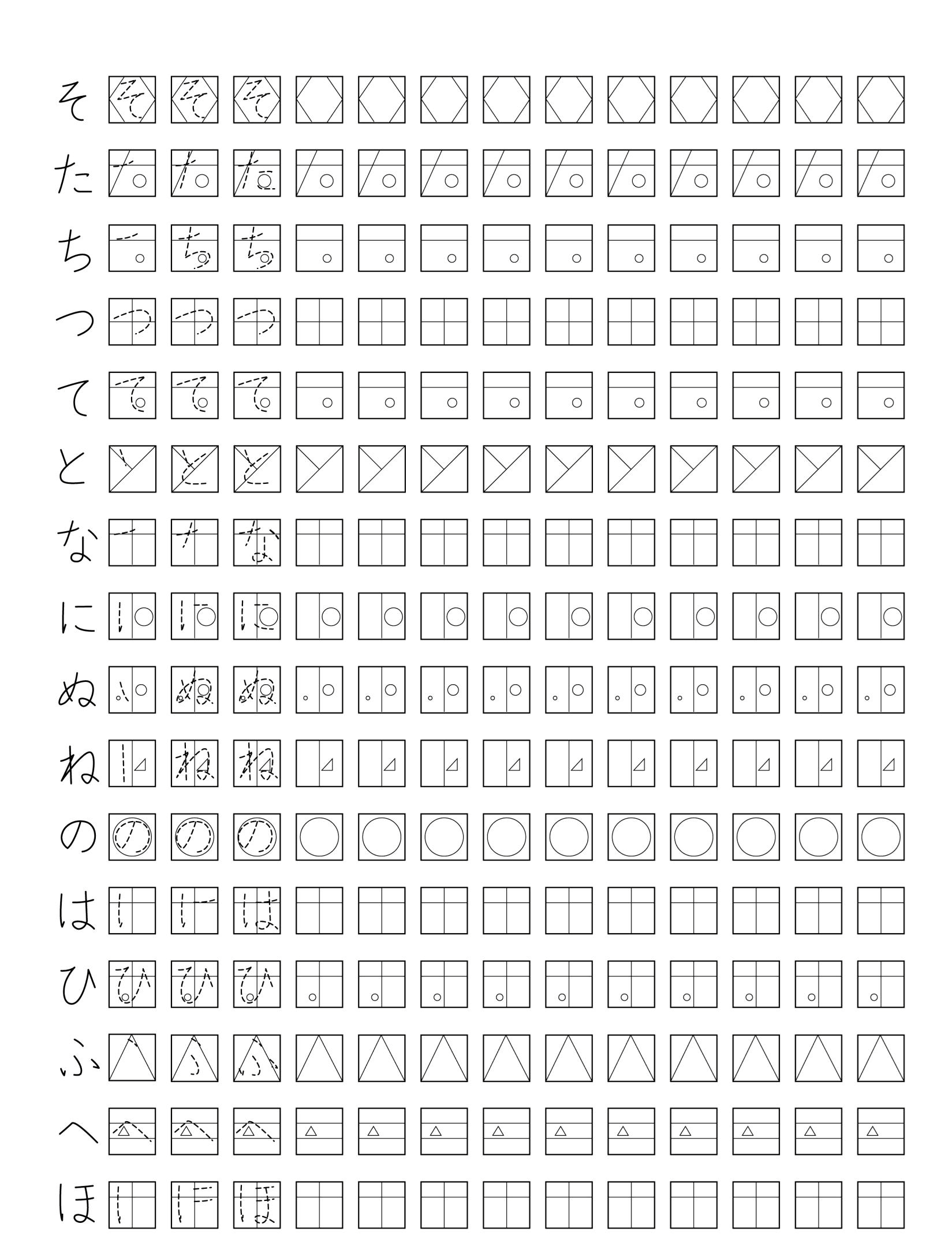 扬泡泡胡说50天第0天练字五十音平假名字帖及由来作用记忆
