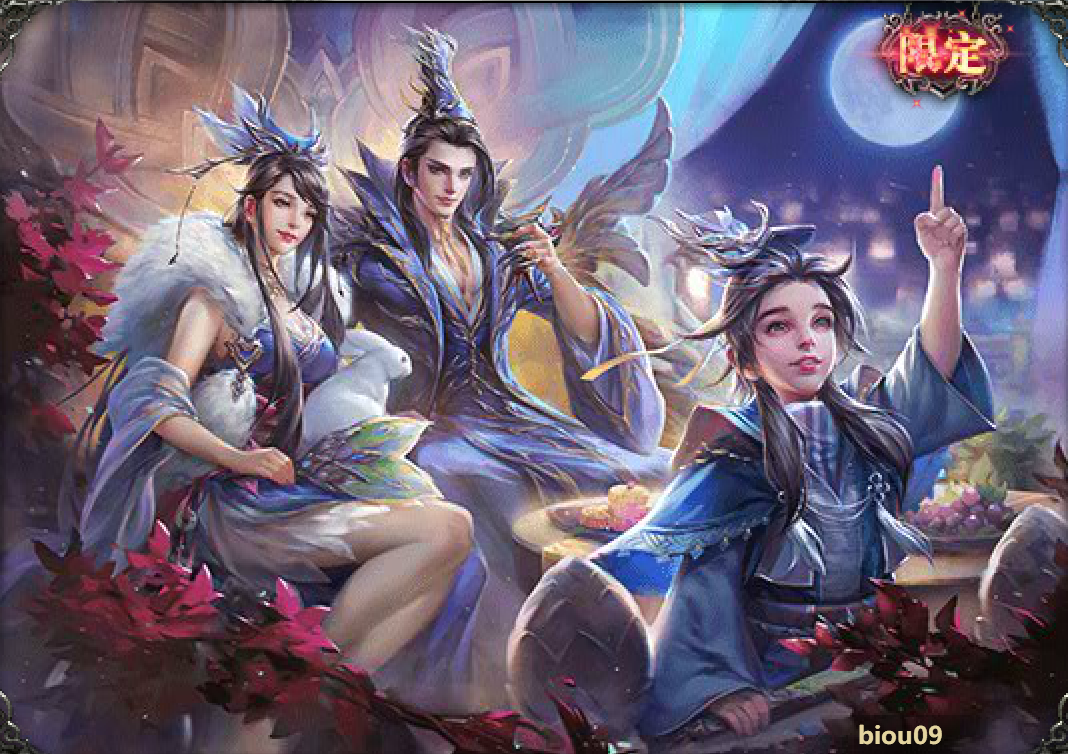 三国杀甄姬史诗传说限定4款皮肤