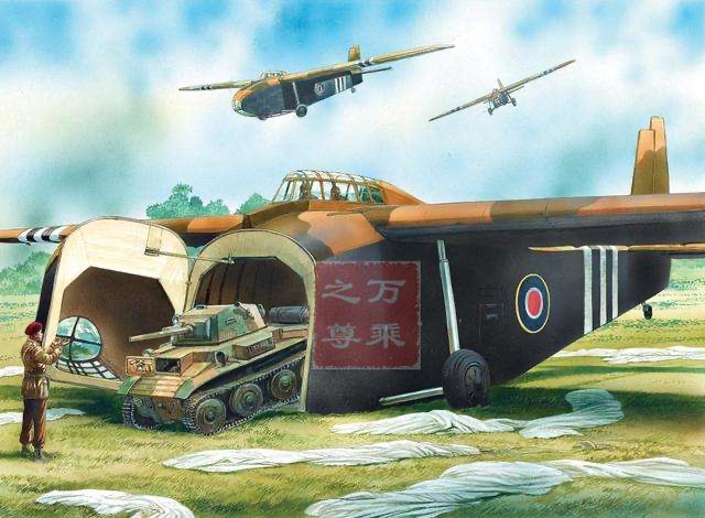 mk7"小领主"空降坦克和m22"蝉"式空降坦克均由"哈米尔卡"重型运输机