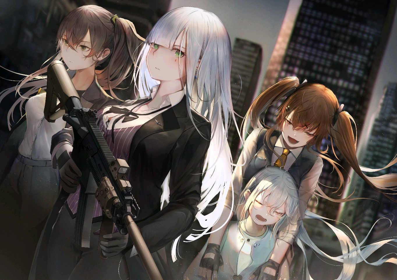 少女前线壁纸第二期求三连了