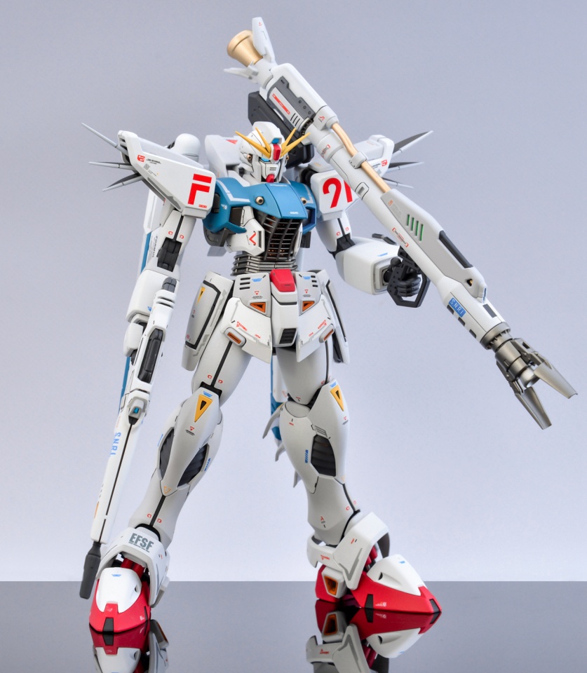 [小t高达秀]mg f91 2.0 喷涂成品