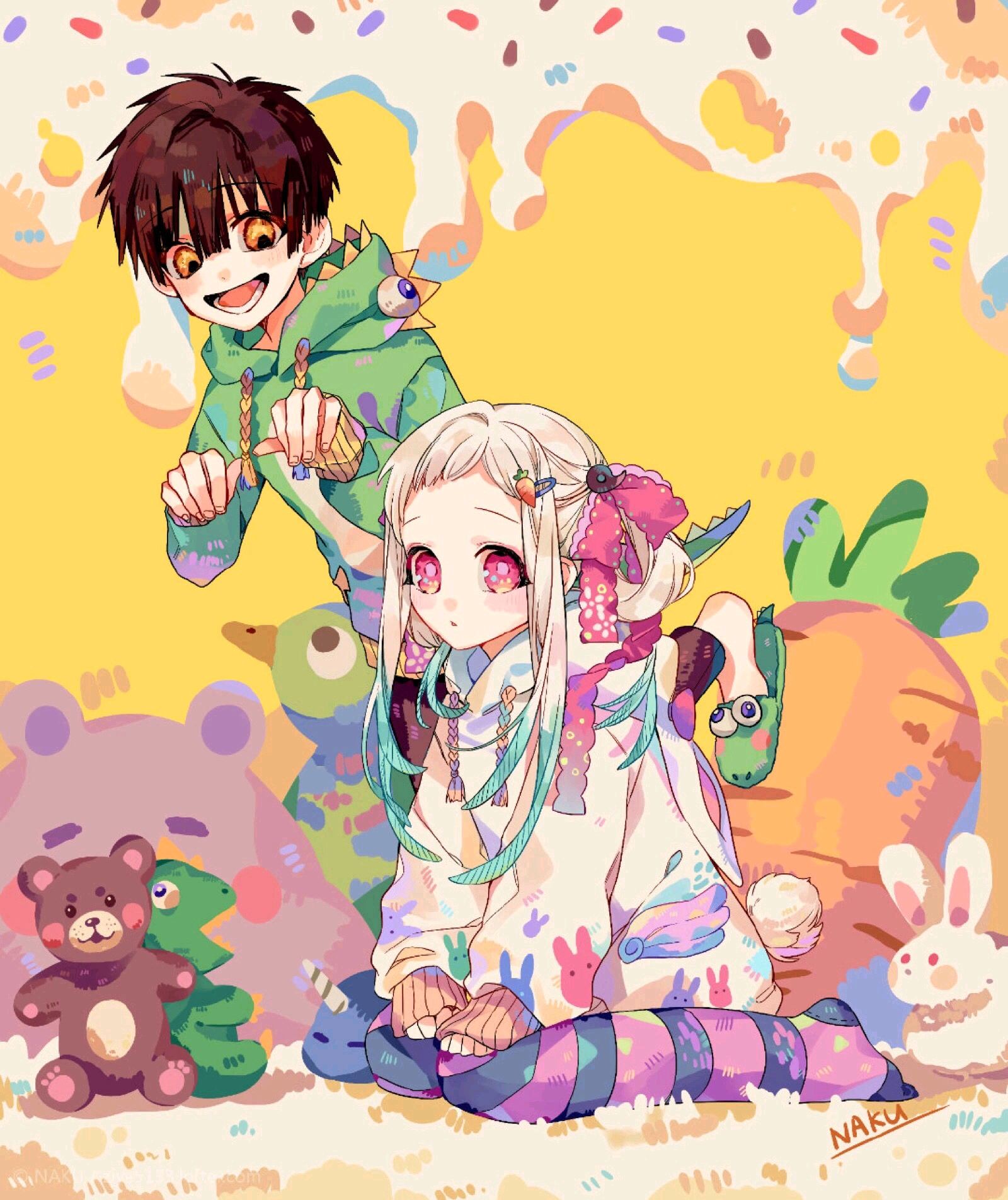 地缚少年花君子系列一！纯百张高清壁纸！！