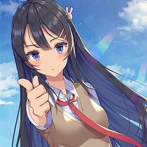 兔女郎麻衣学姐头像