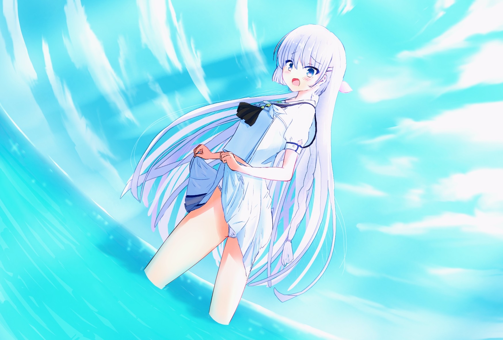 summer pockets 白羽 壁纸
