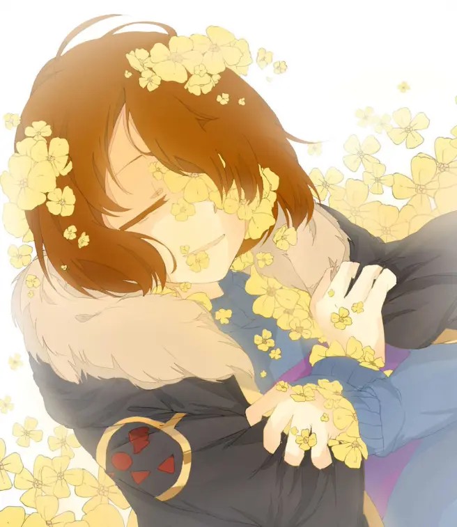 繁花落尽(frowerfell——fell x frisk) - 哔哩哔哩