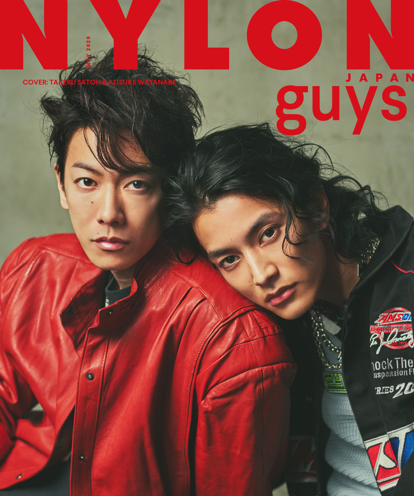 任你购预约情报nylonjapan5月号guys表纸佐藤健渡边圭佑小卡附录