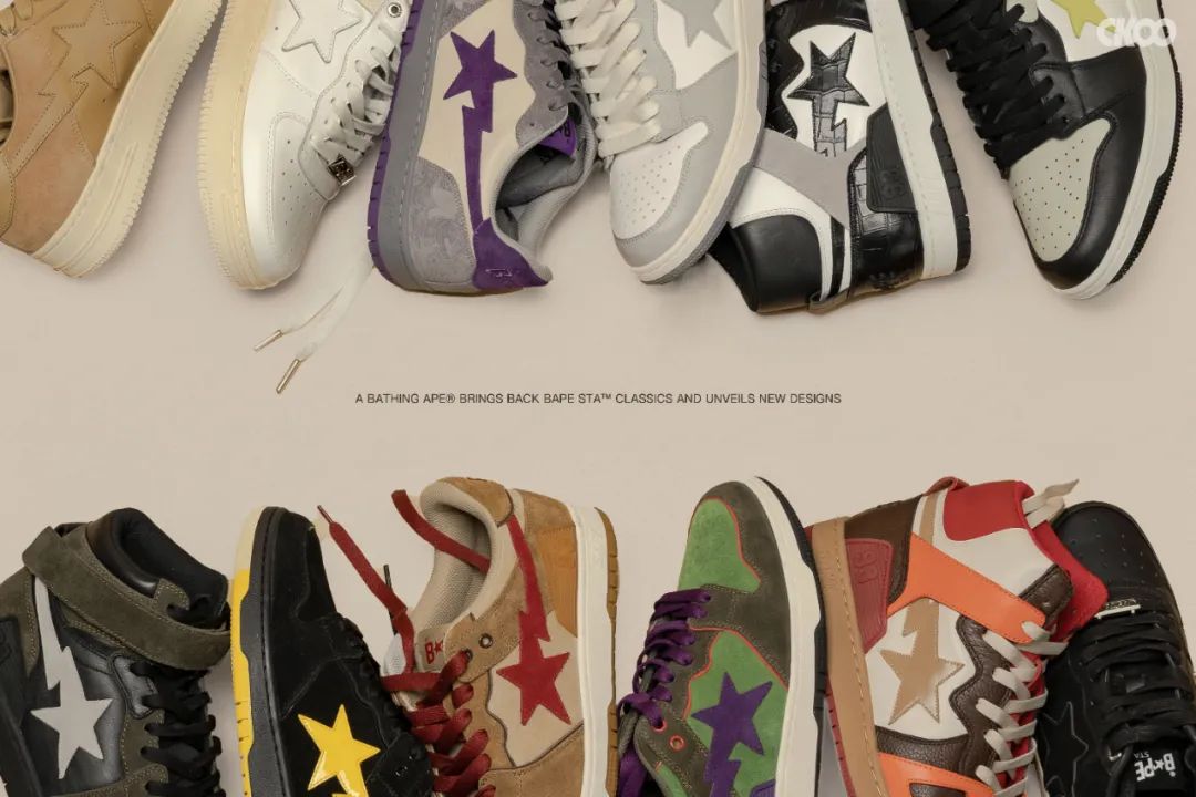 不只带回数万刀kanye「神作」配色,详解被上脚刷屏的bape sta 2021新
